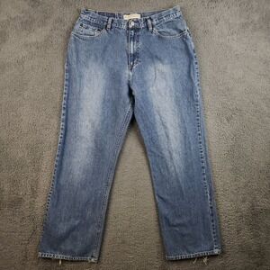 Vintage Express Bootcut Jeans Mens Tag 34x32 Fit 30x29 Relaxed‎ FIt Distress Y2K